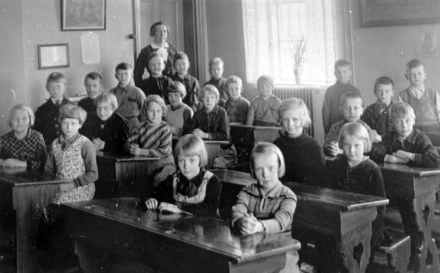 Götiska förbundets skola i Kvarnbyn.