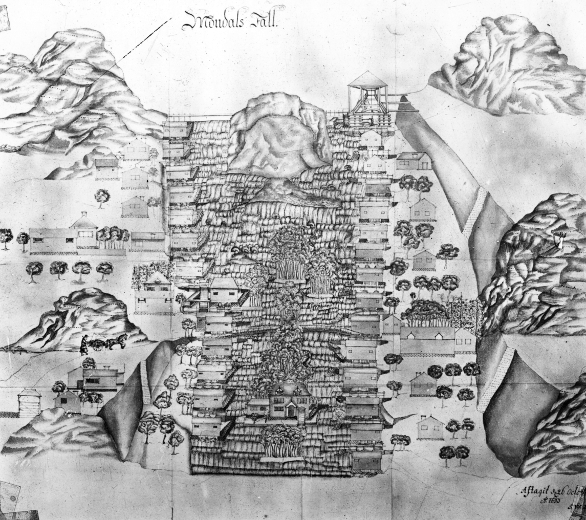 Mölndals fall, 1693.