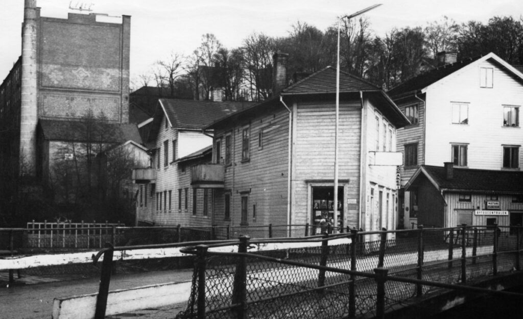 Kvarnbyn Forsebron 1960. Foto: Tore Rydell.